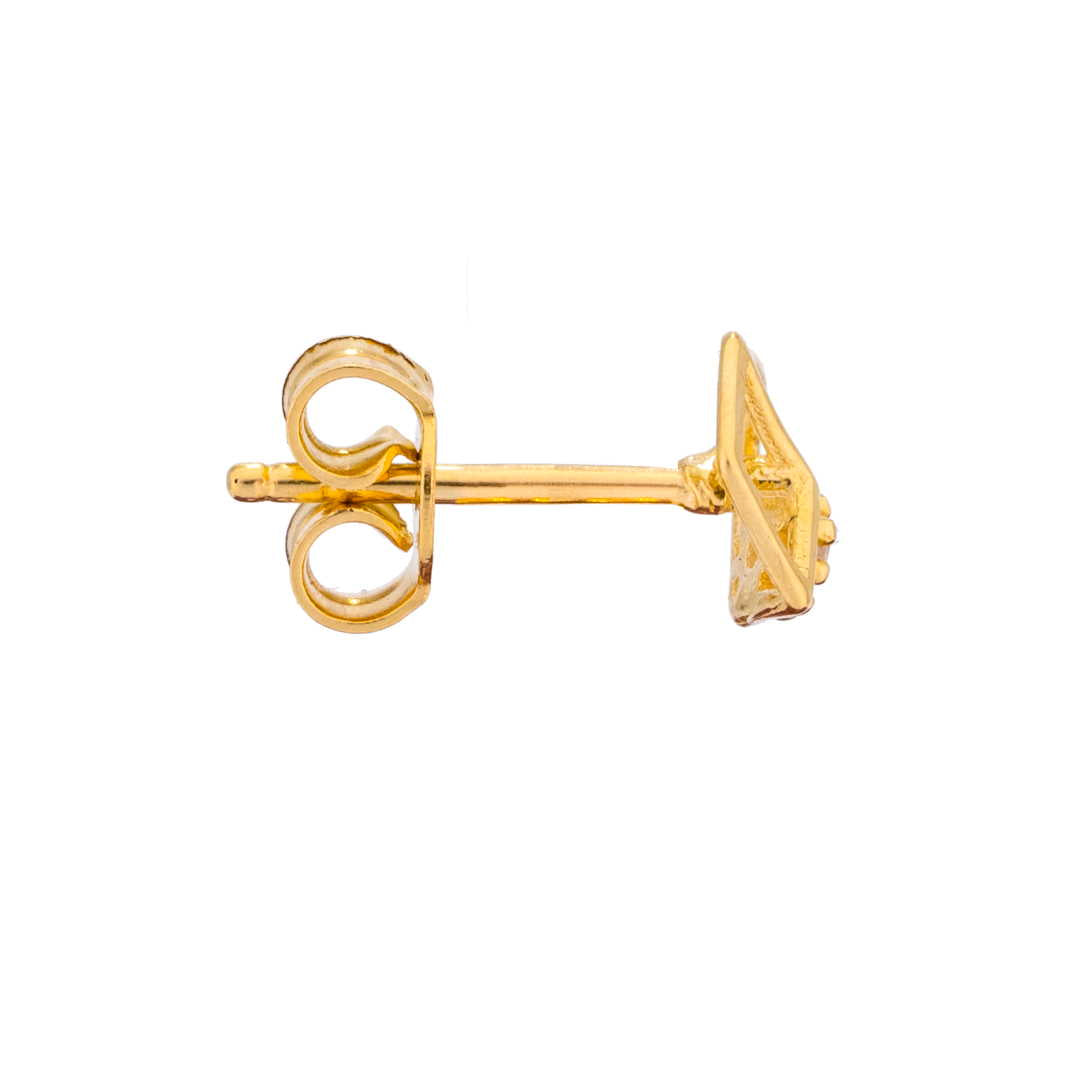 Lavin 18K Yellow Gold Earring