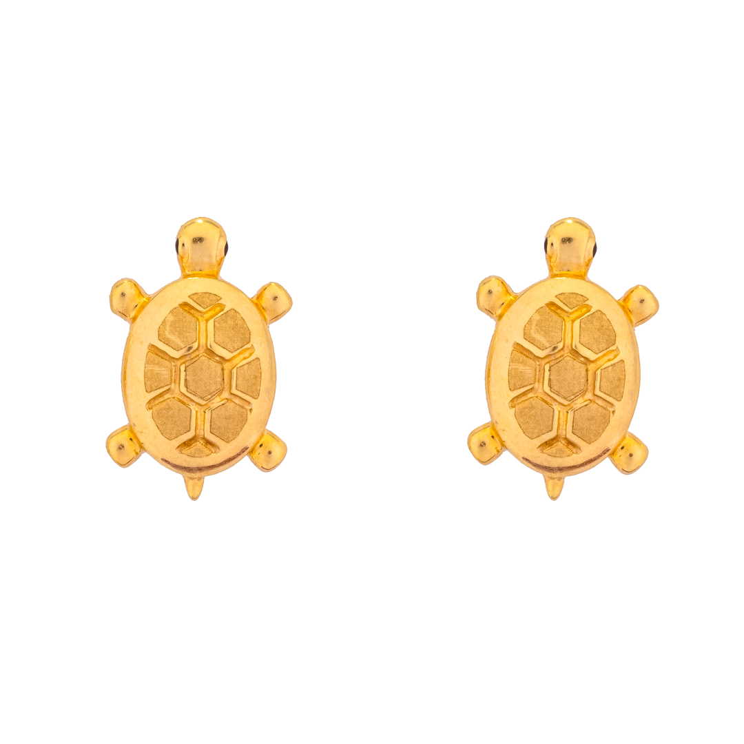 Lavin 18K Yellow Gold Earring