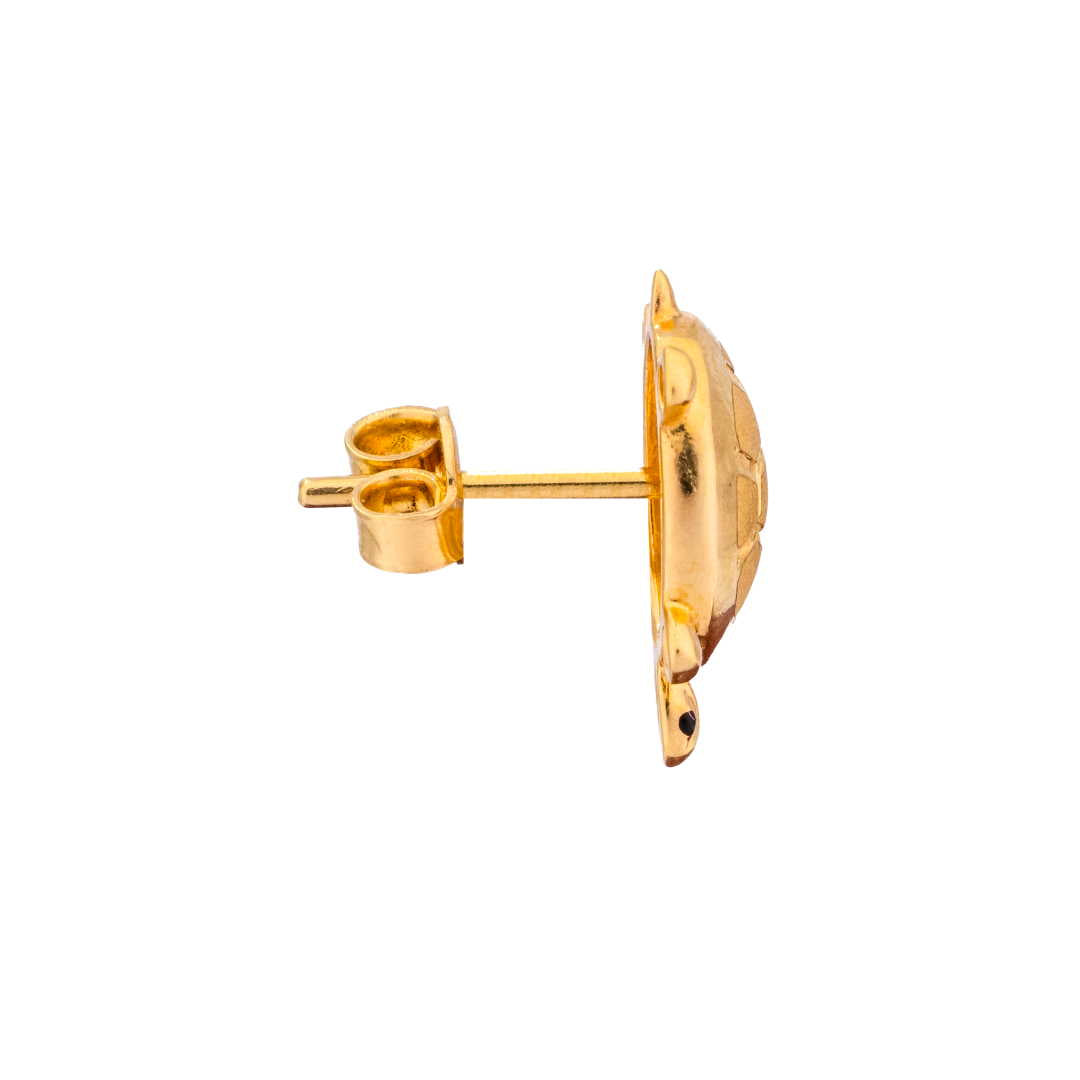 Lavin 18K Yellow Gold Earring