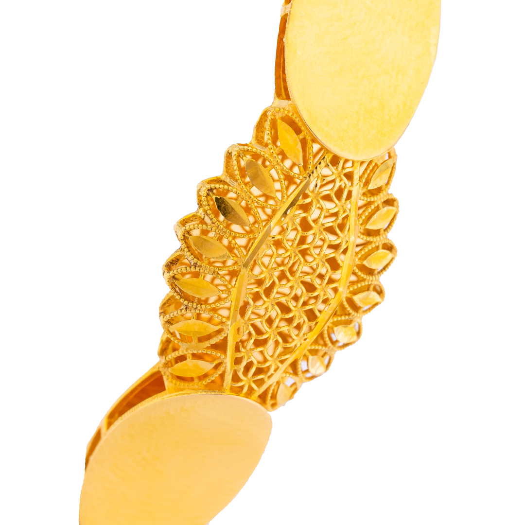 Rayka 21K Yellow Gold Bangle