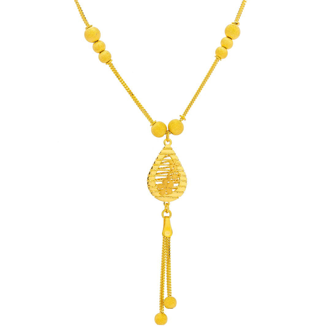 Diyara 21K Yellow Gold Necklace