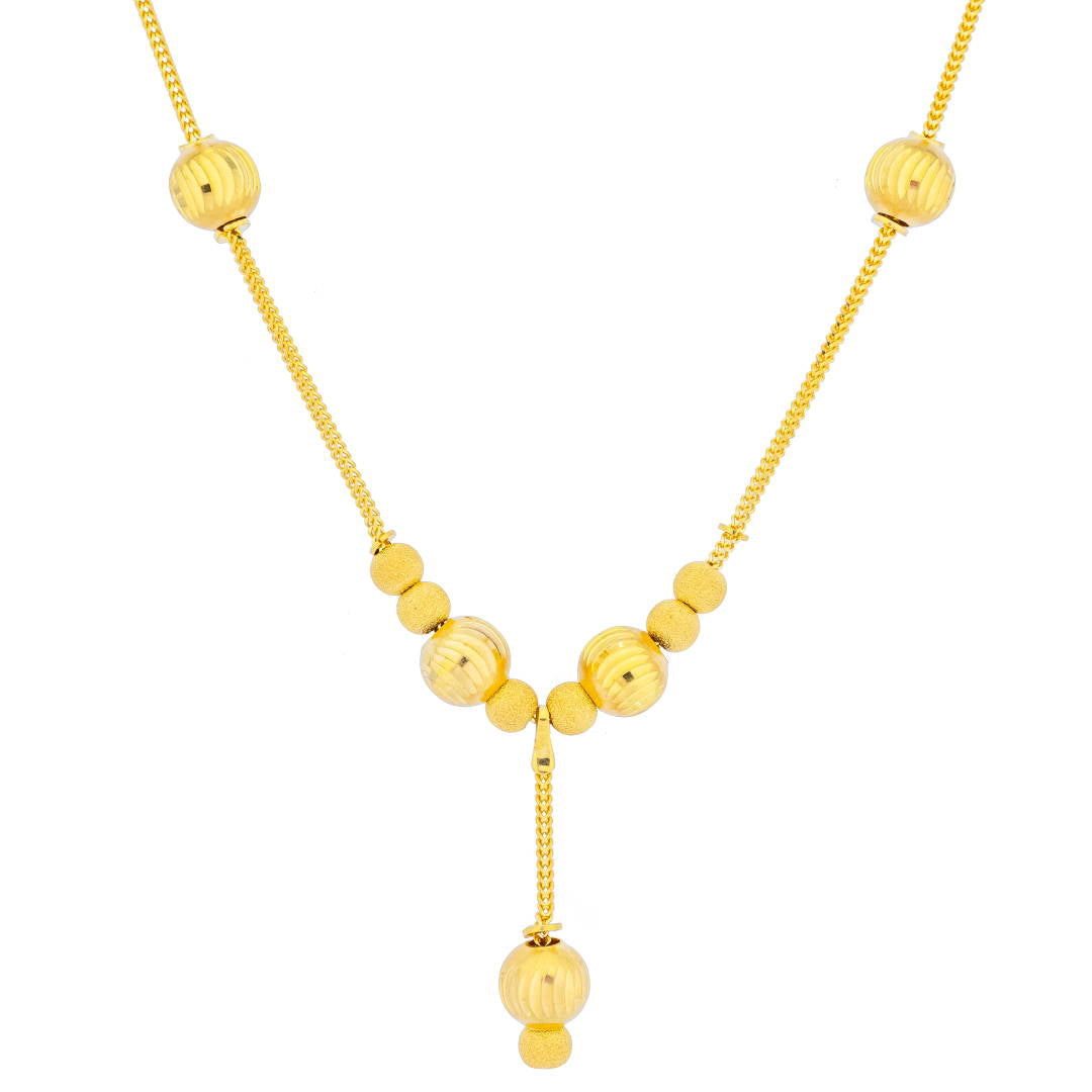 Diyara 21K Yellow Gold Necklace