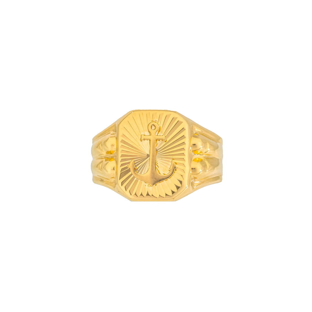 Homet 18K Yellow Gold Ring