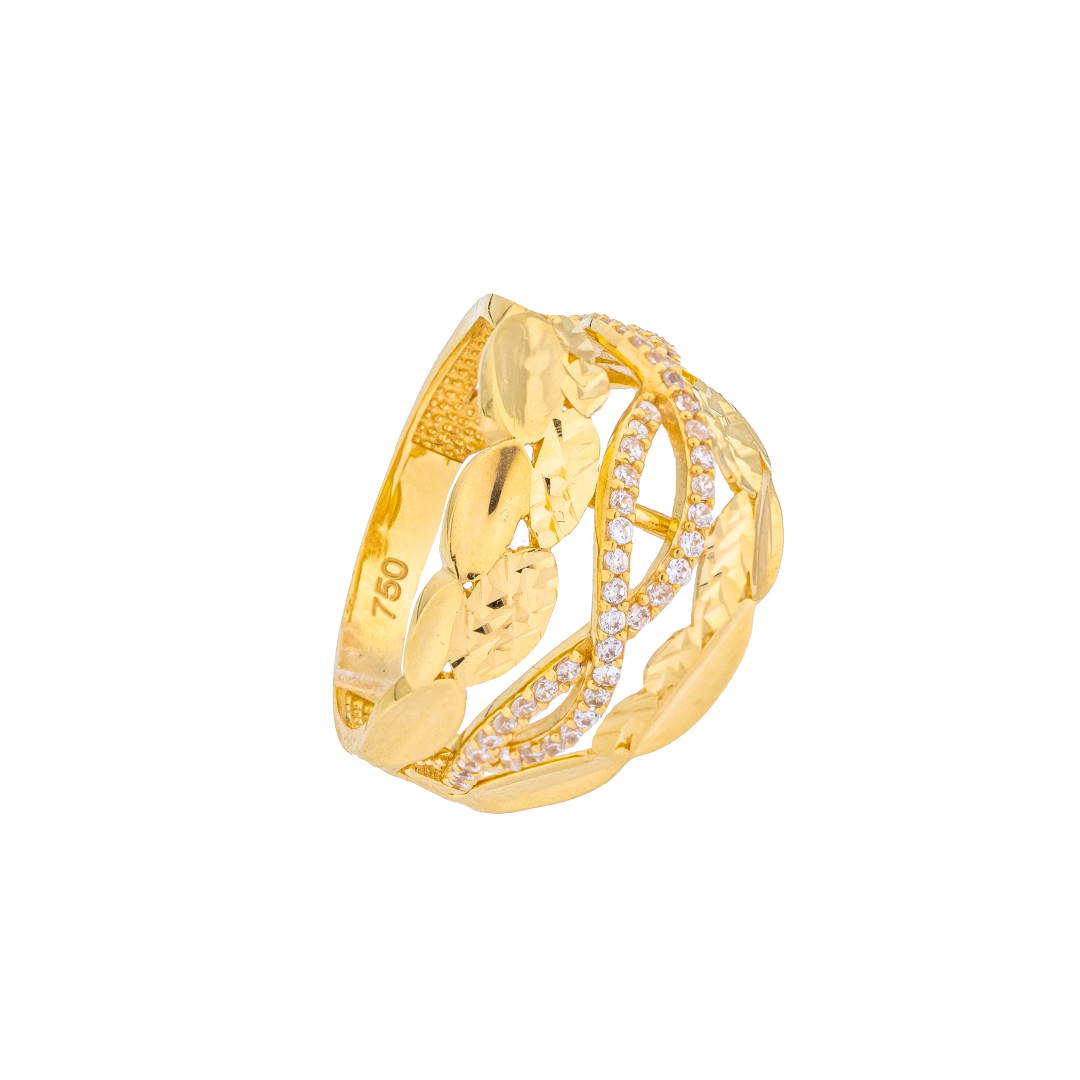 Lavin 18K Yellow Gold Ring