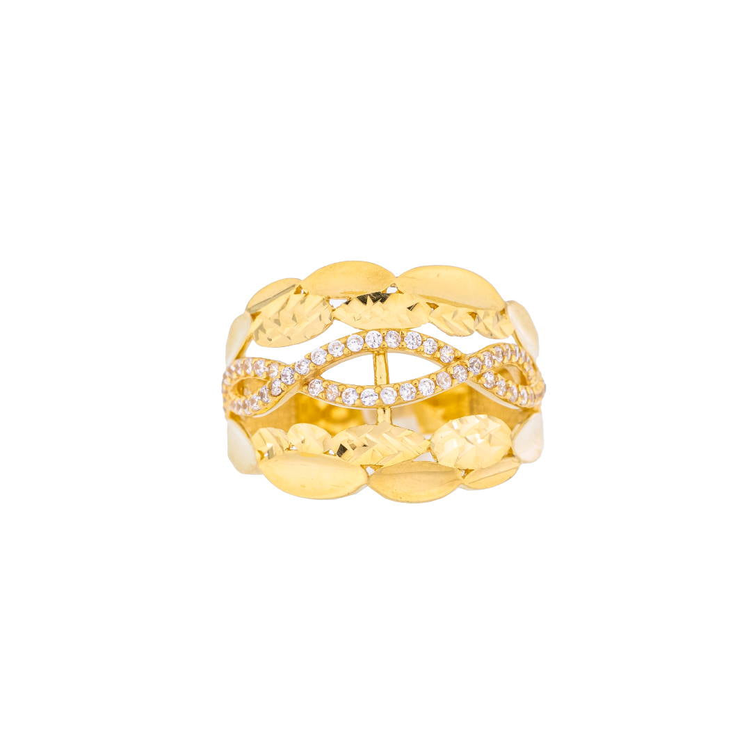 Lavin 18K Yellow Gold Ring