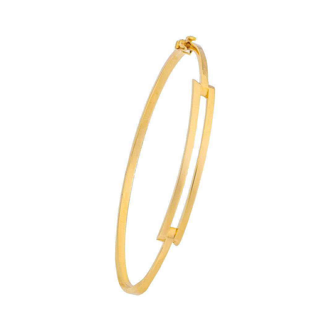 Lavin 18K Yellow Gold Bangle