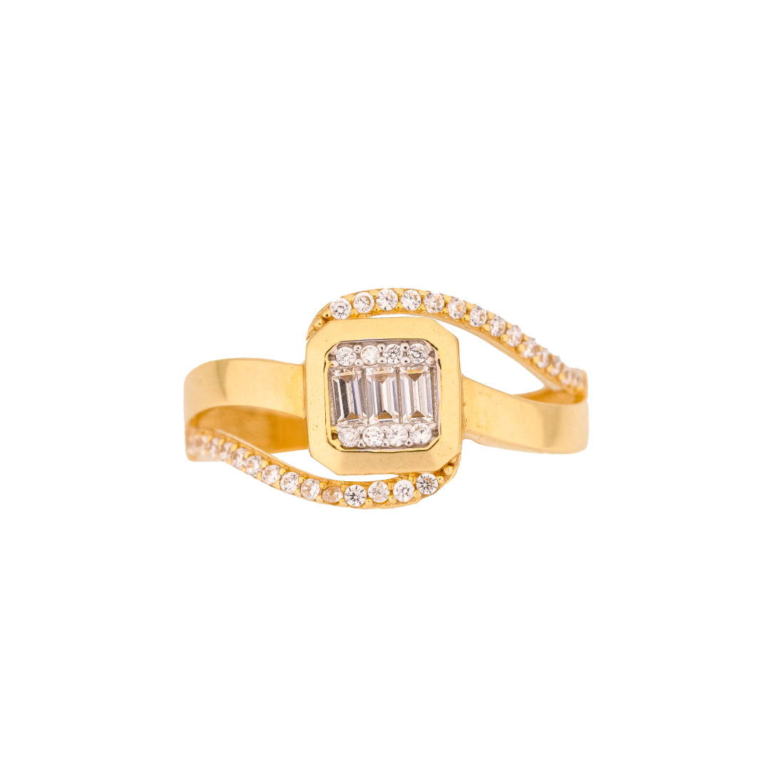 Lavin 18K Yellow Gold Ring