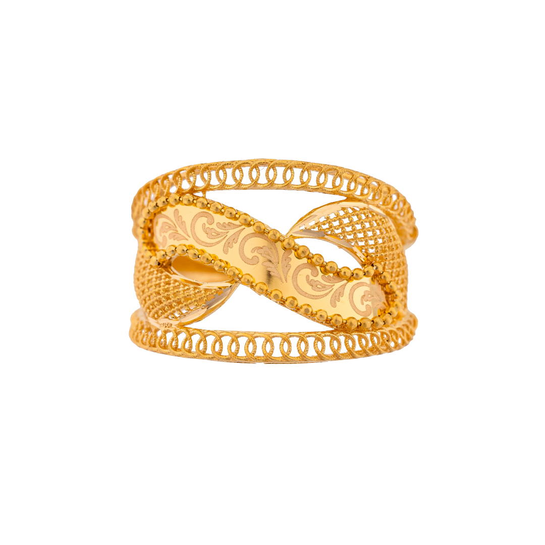 Diyara 21K Yellow Gold Ring