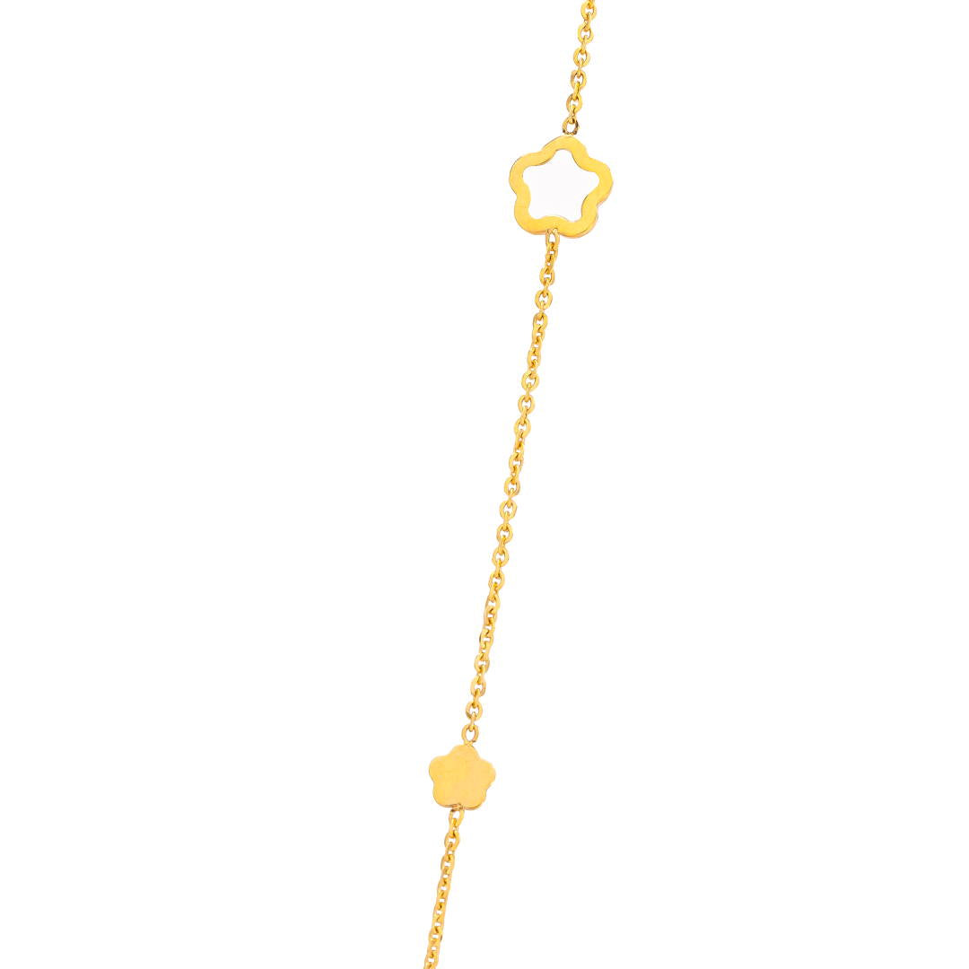 Uranus 18K Yellow Gold Necklace