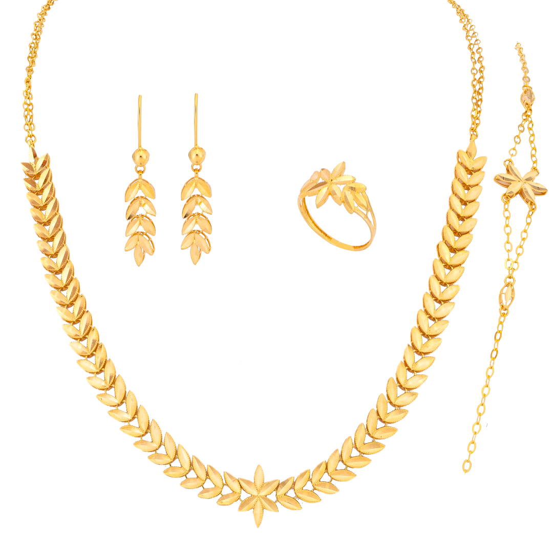 Diyara 21K Yellow Gold Full Set