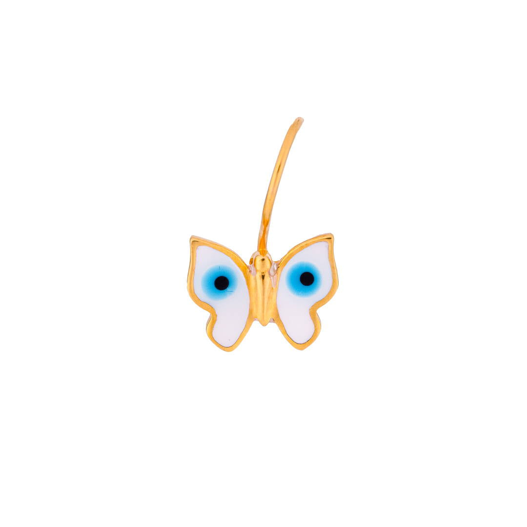 Uranus 21K Yellow Gold Earring