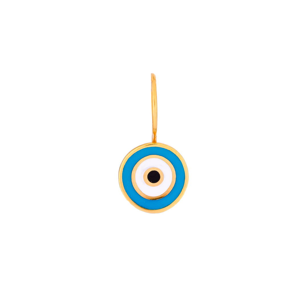 Uranus 21K Yellow Gold Earring