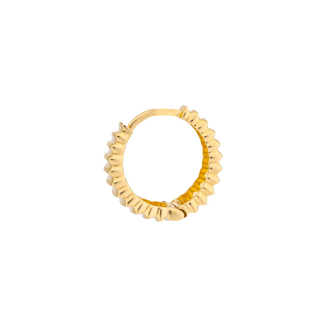 Lavin 18K Yellow Gold Earring