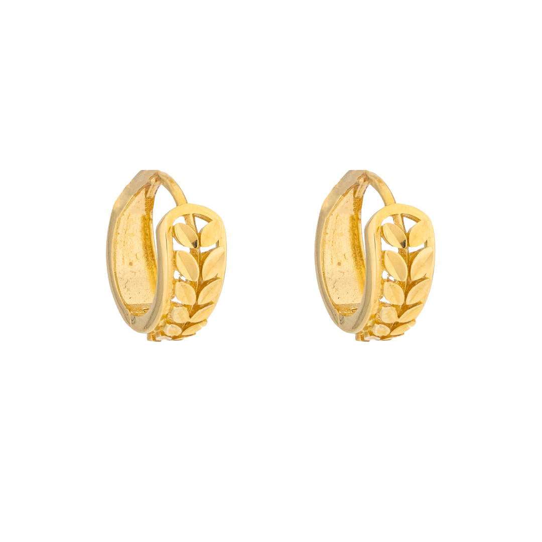 Lavin 18K Yellow Gold Earring