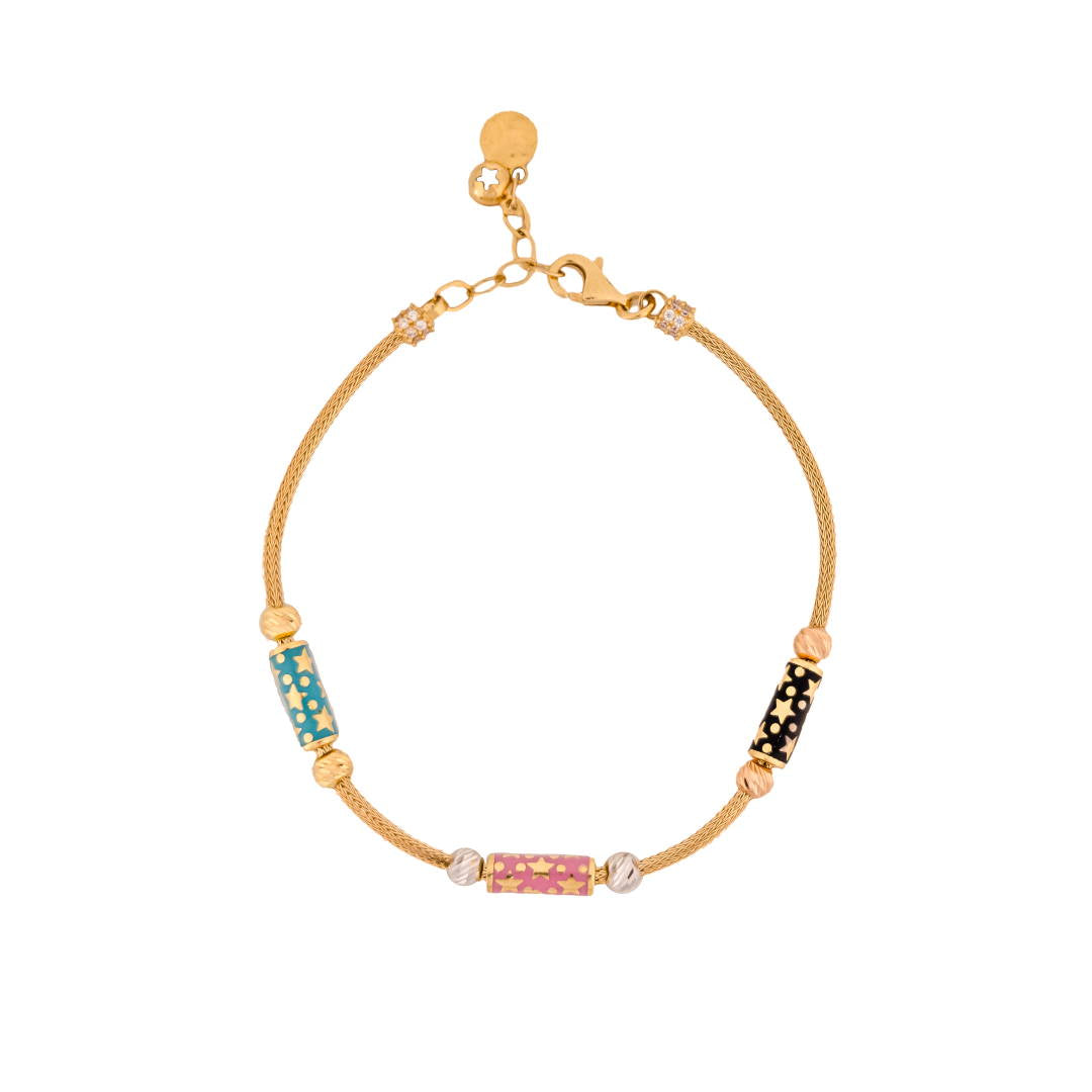 Uranus 18K Yellow Gold Bracelet