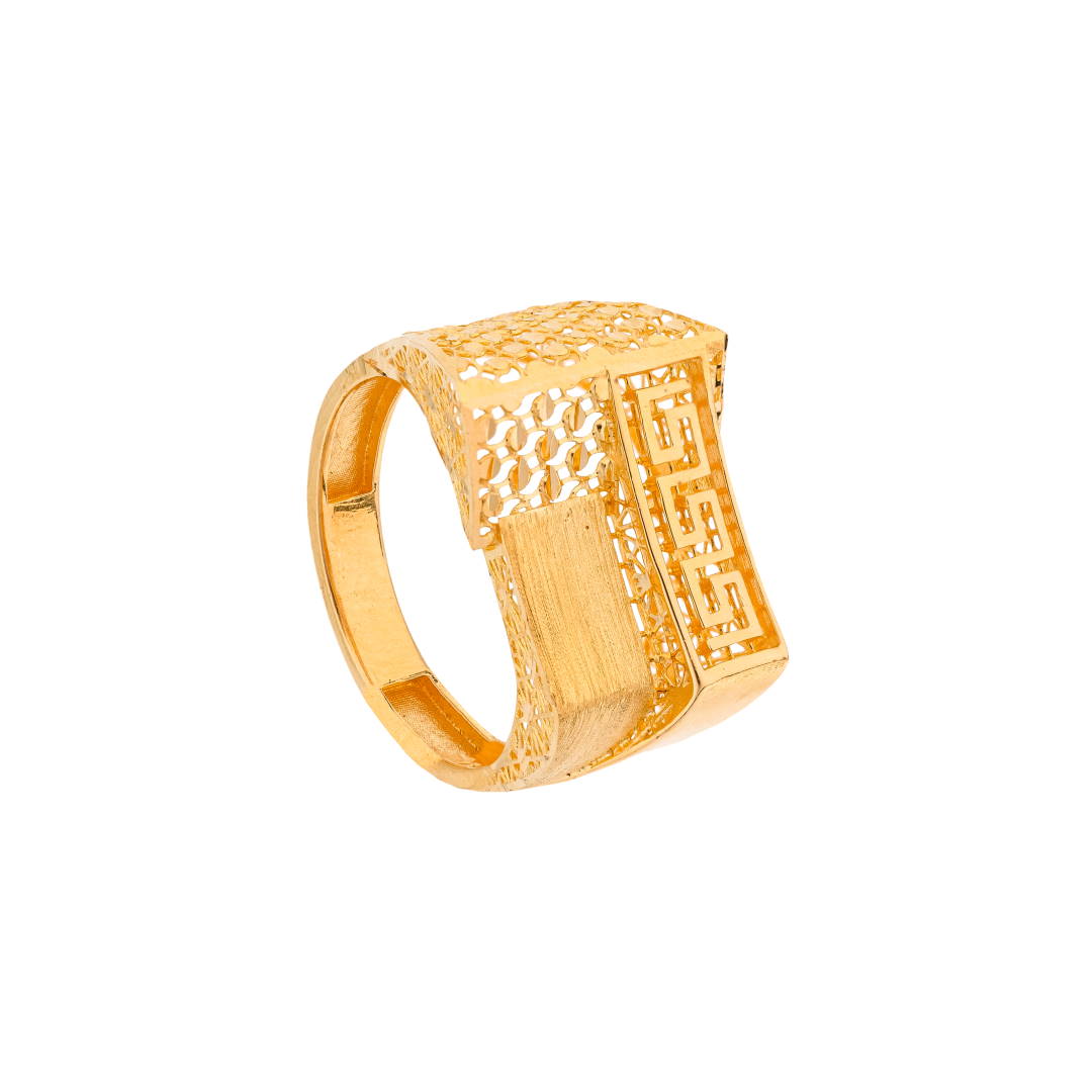 Diyara 21K Yellow Gold Ring