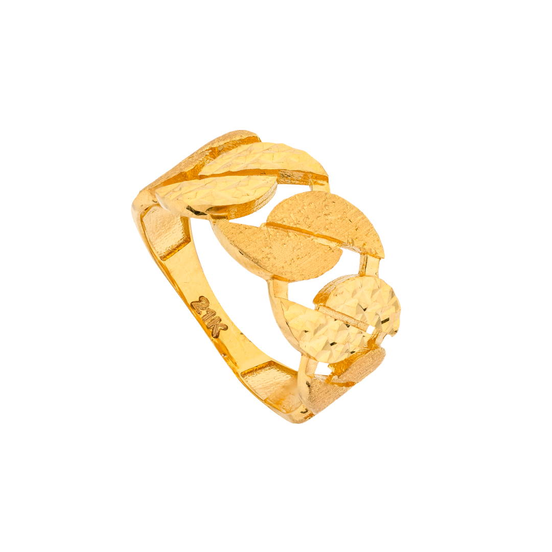 Diyara 21K Yellow Gold Ring