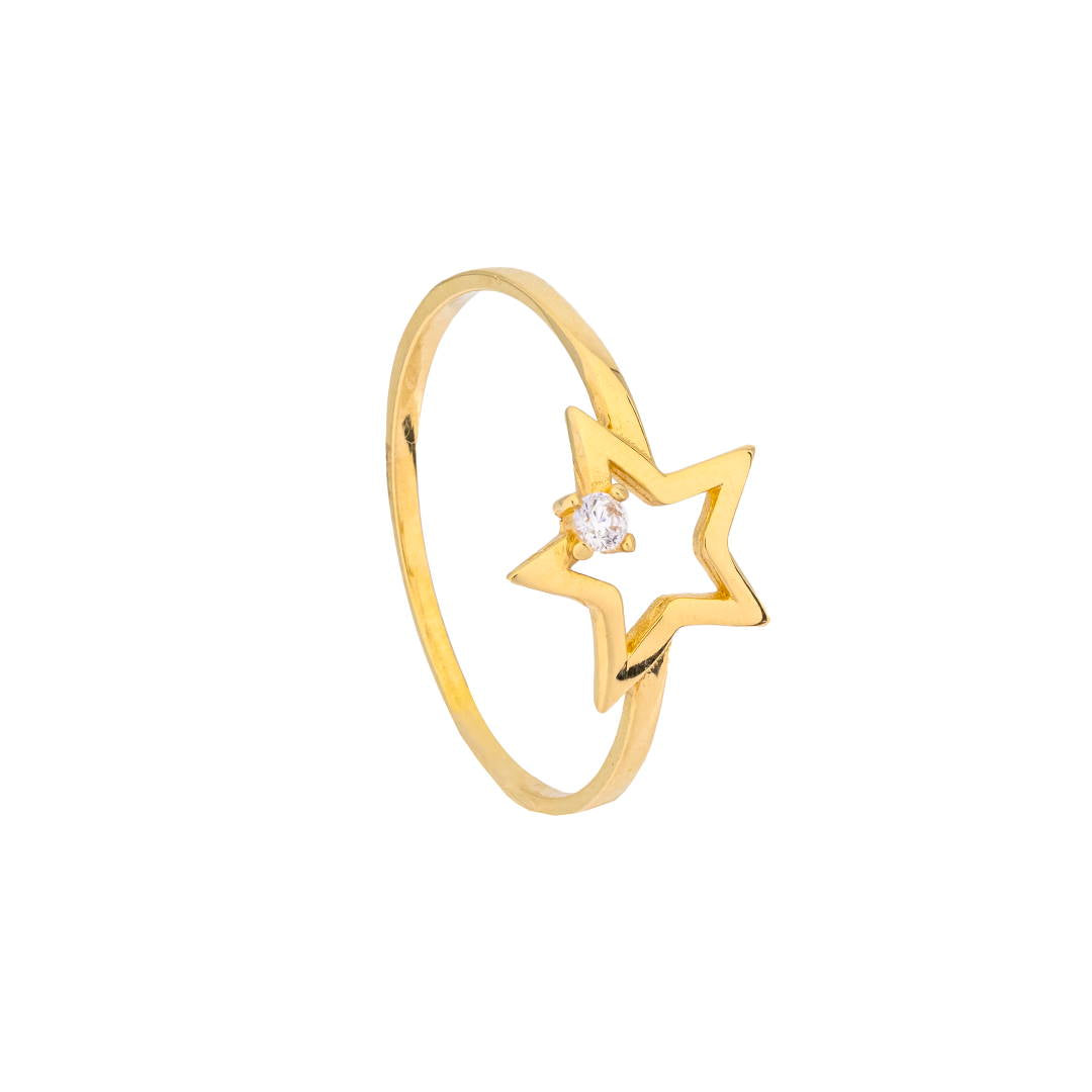 Lavin 18K Yellow Gold Ring