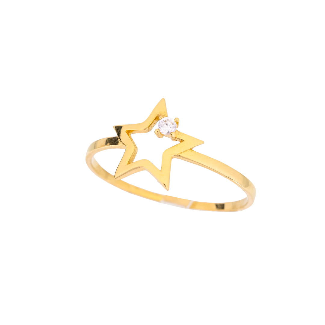 Lavin 18K Yellow Gold Ring