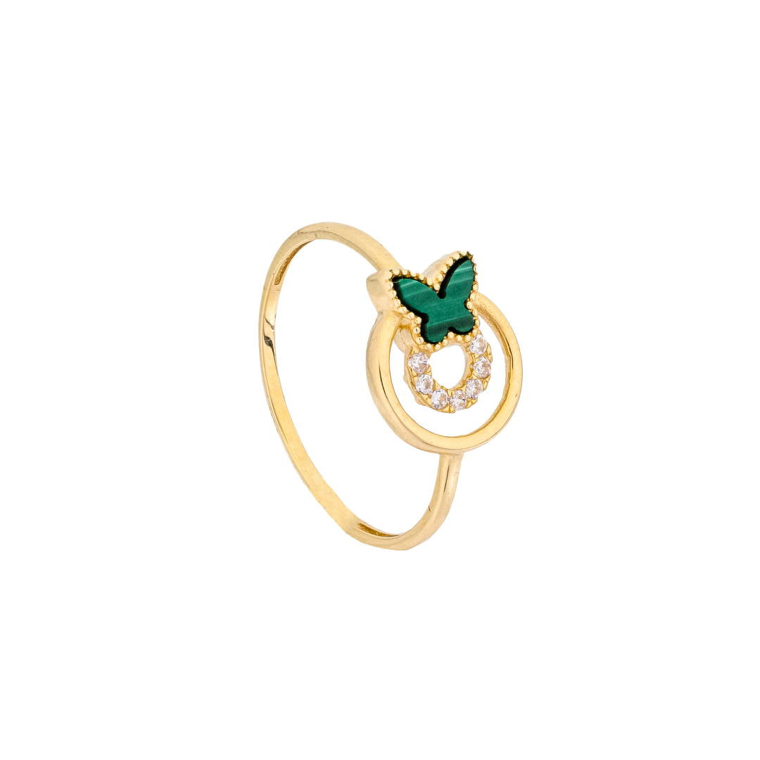 Uranus 18K Yellow Gold Ring