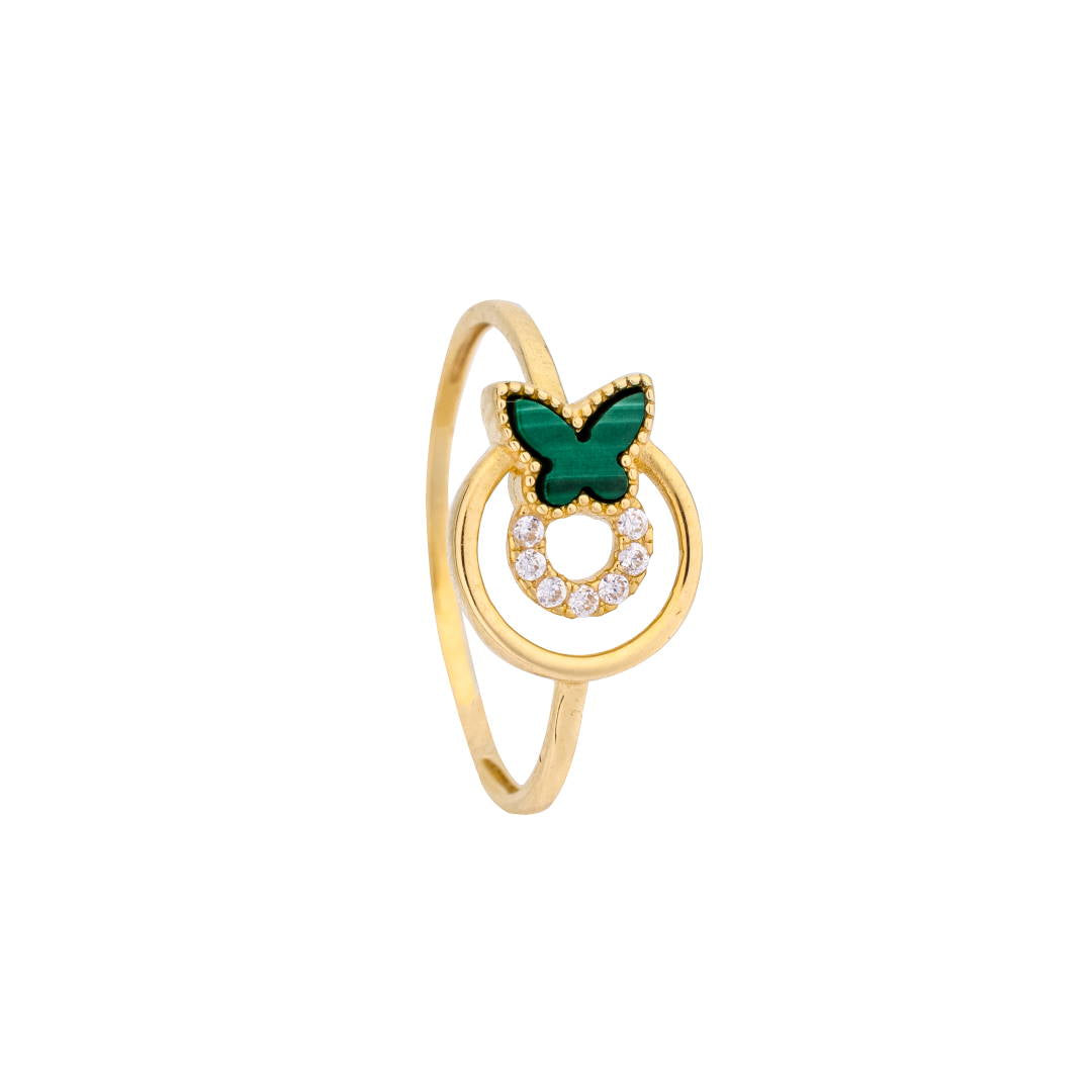 Uranus 18K Yellow Gold Ring