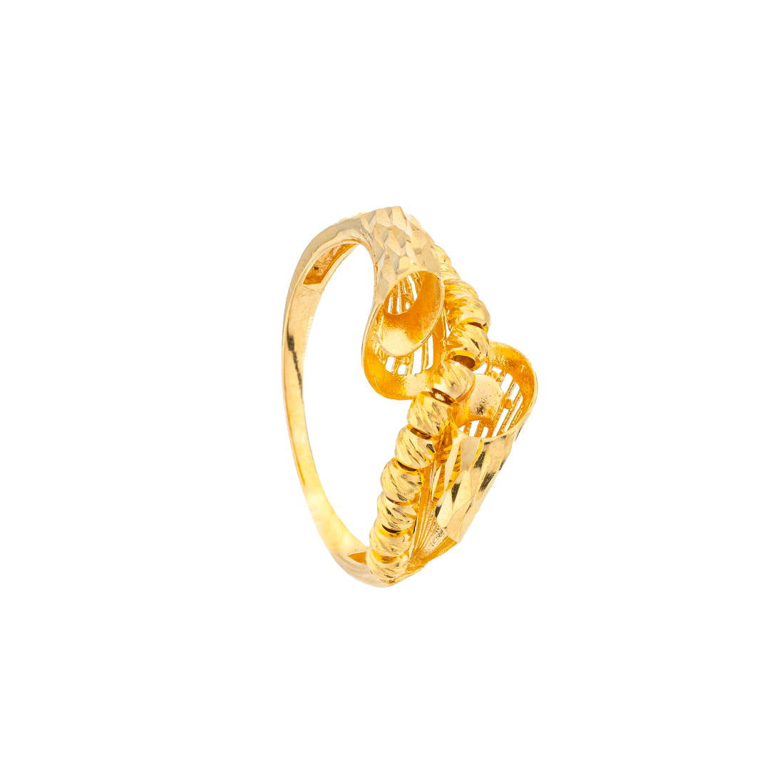 Diyara 21K Yellow Gold Ring