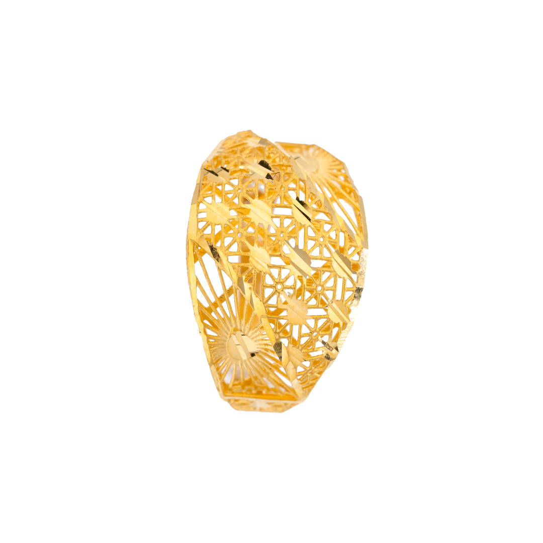 Diyara 21K Yellow Gold Ring