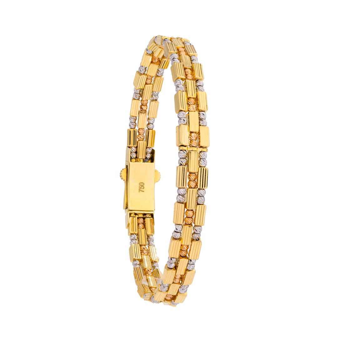 Rayka 18K Yellow Gold Bangle