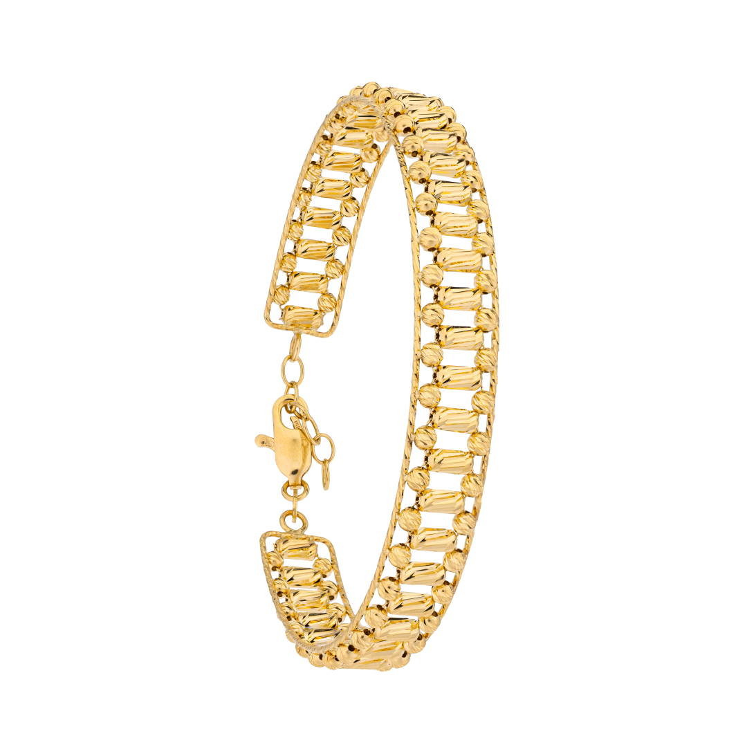 Rayka 18K Yellow Gold Bangle