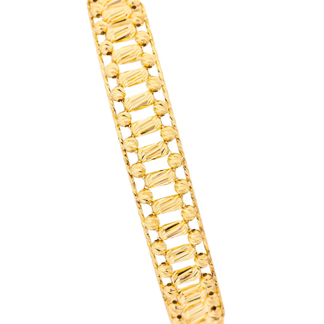 Rayka 18K Yellow Gold Bangle