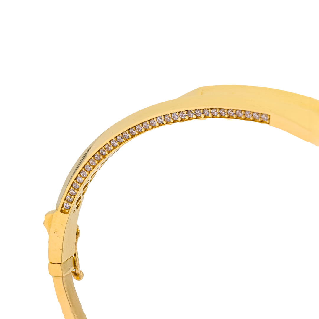 Rayka 18K Yellow Gold Bangle