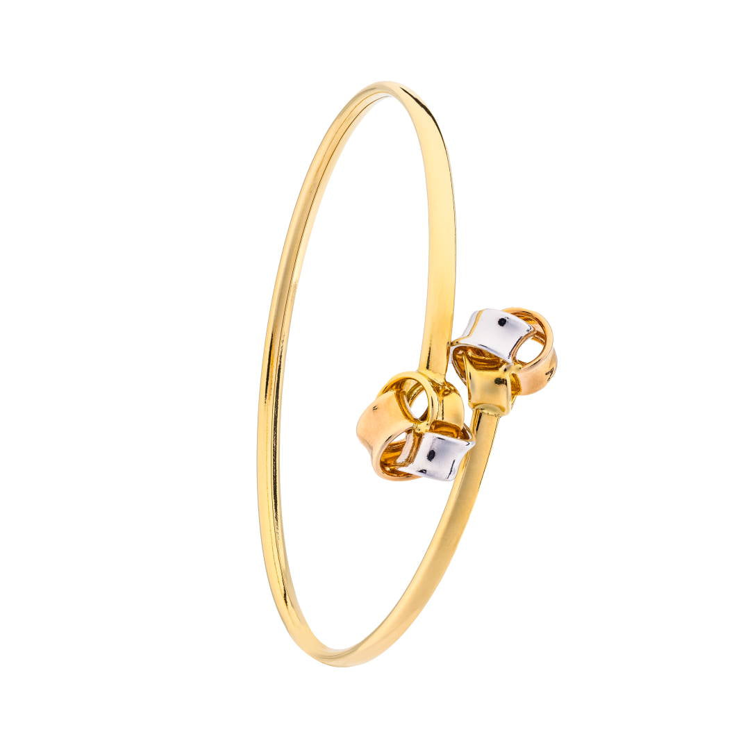 Lavin 18K Yellow Gold Bangle