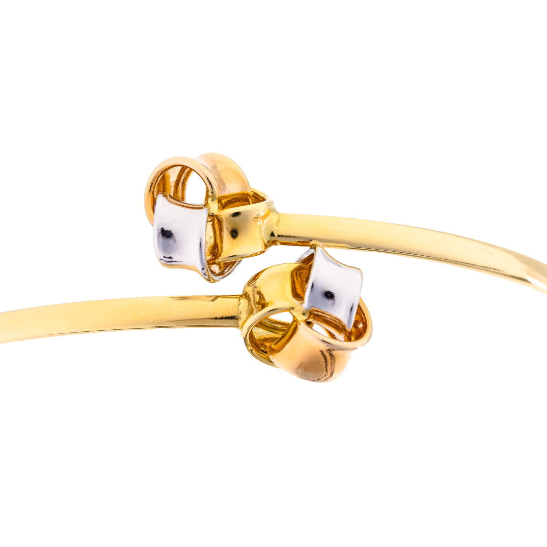 Lavin 18K Yellow Gold Bangle