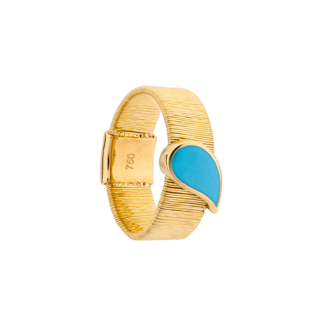 Uranus 18K Yellow Gold Ring