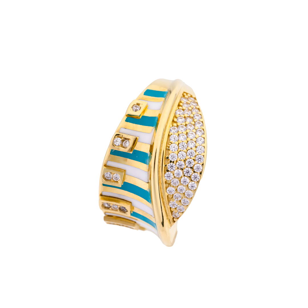 Uranus 18K Yellow Gold Ring