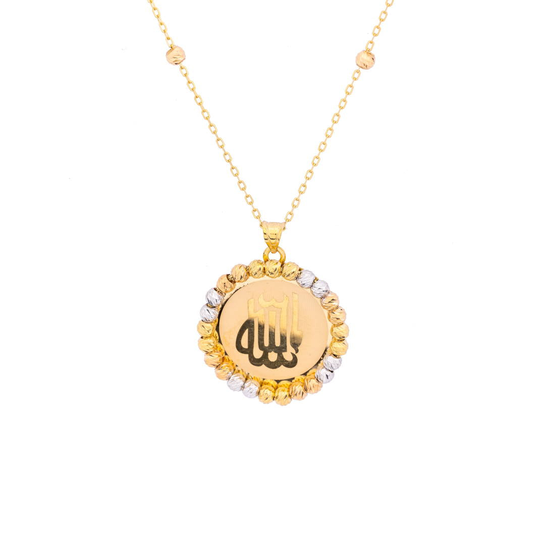 Uranus 18K Yellow Gold Necklace