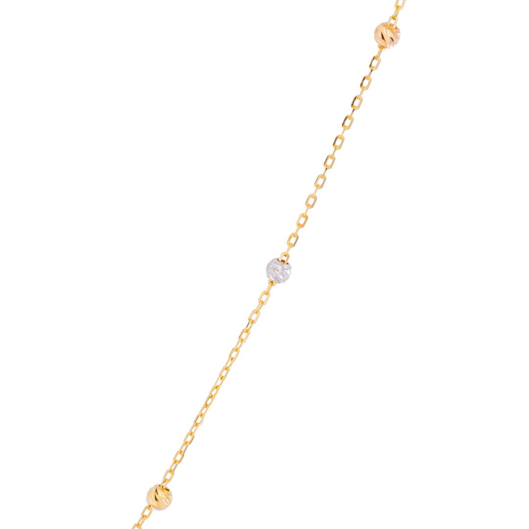 Uranus 18K Yellow Gold Necklace