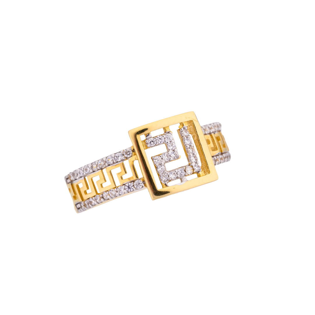 Lavin 18K Yellow Gold Ring