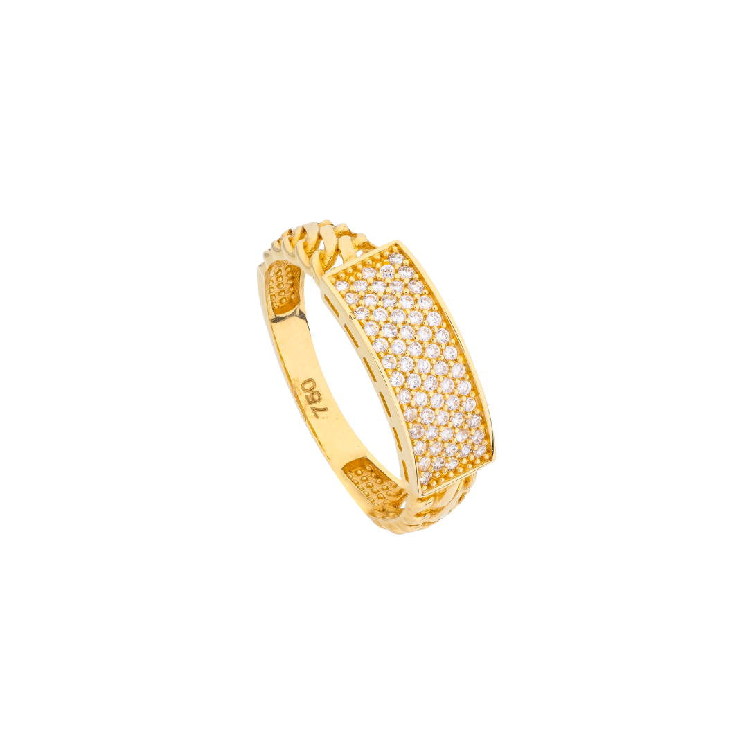 Lavin 18K Yellow Gold Ring