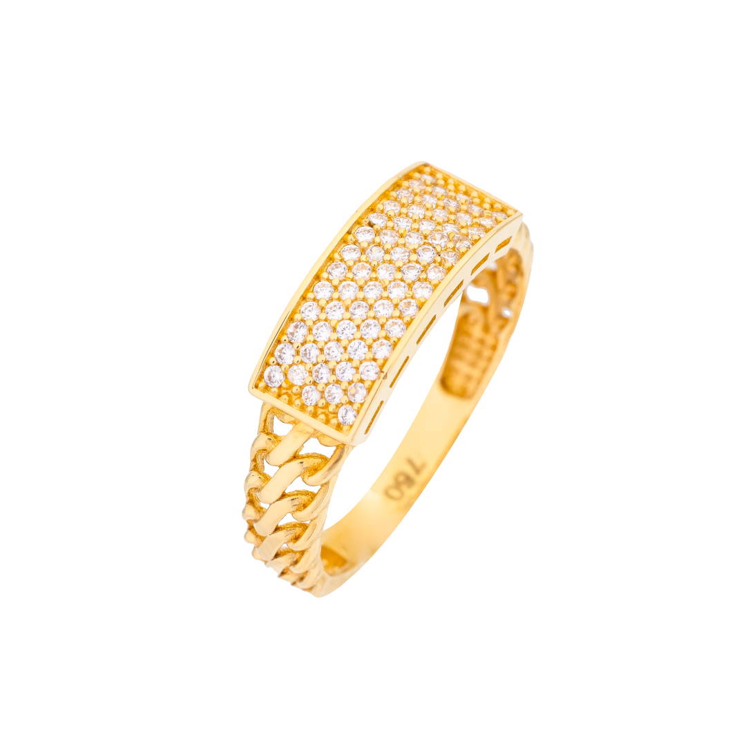 Lavin 18K Yellow Gold Ring