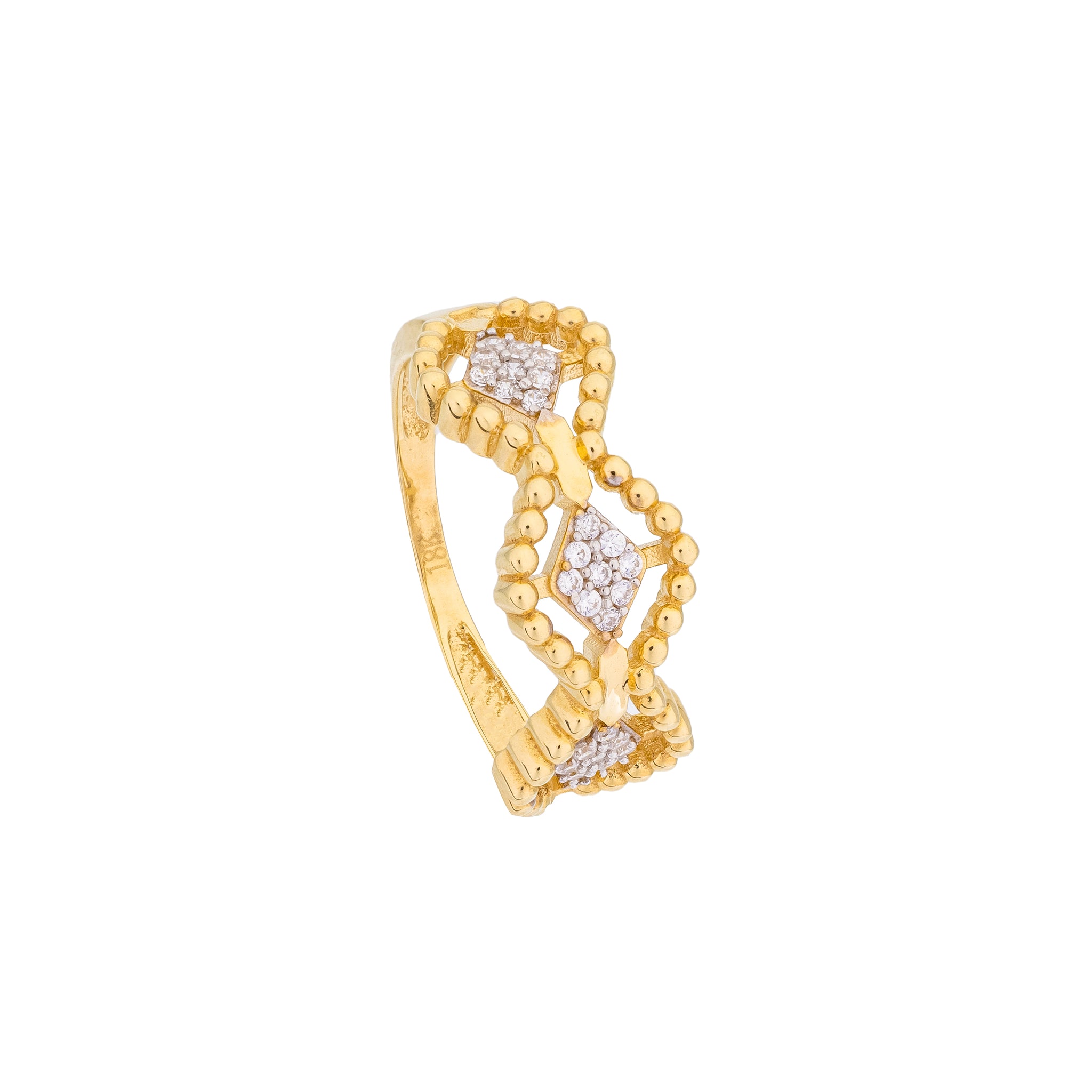 Lavin 18K Yellow Gold Ring