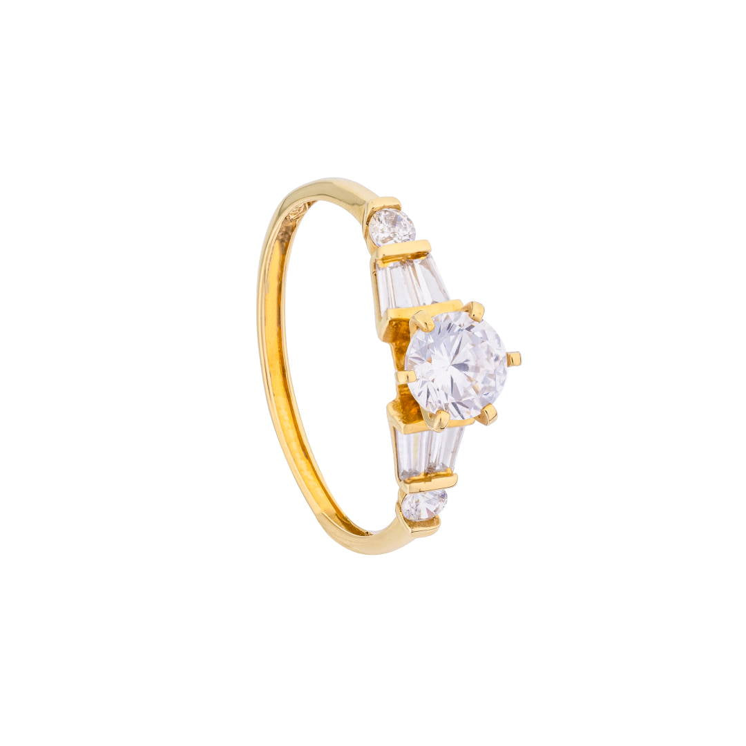 Lavin 18K Yellow Gold Ring