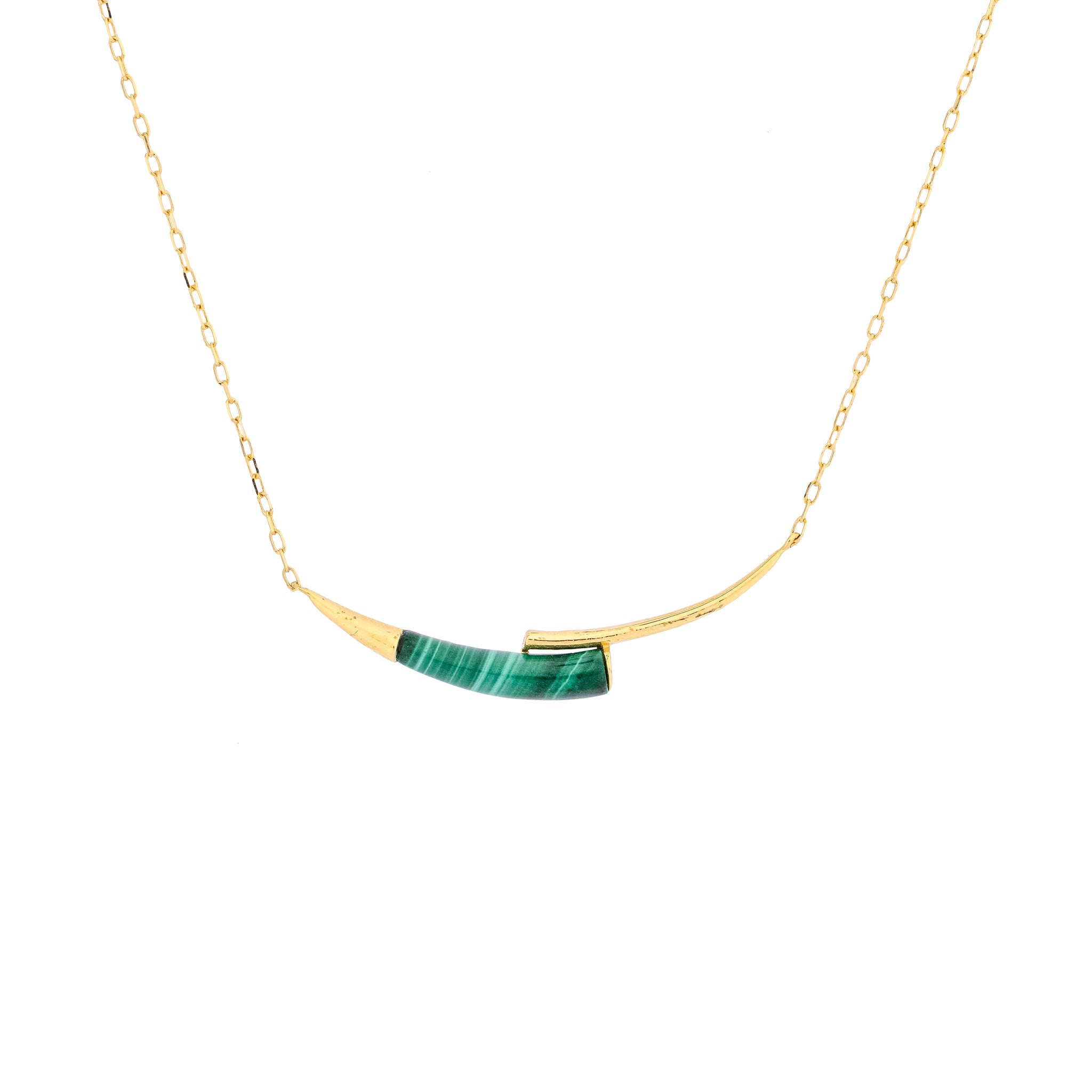 Uranus 18K Yellow Gold Necklace