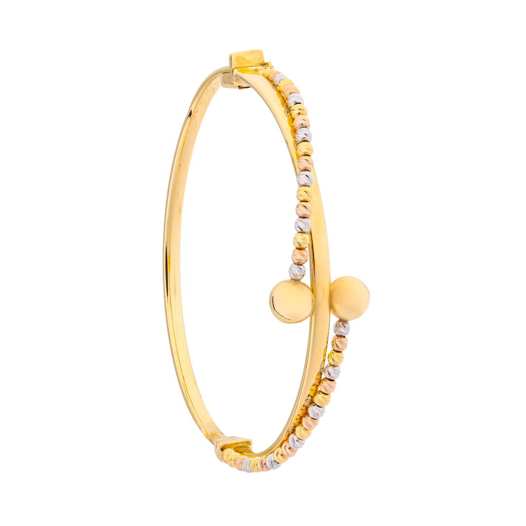 Lavin 18K Yellow Gold Bangle