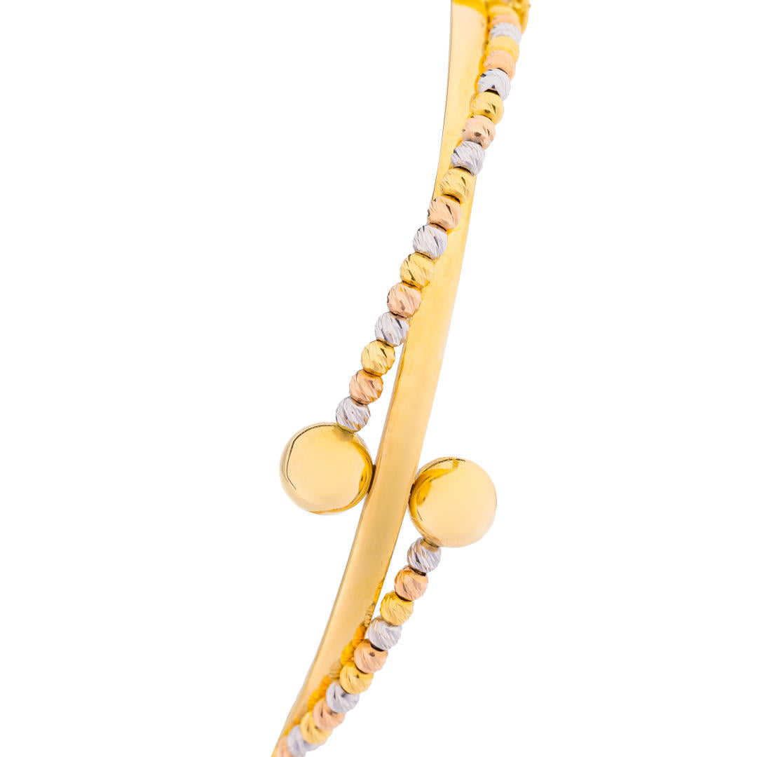 Lavin 18K Yellow Gold Bangle