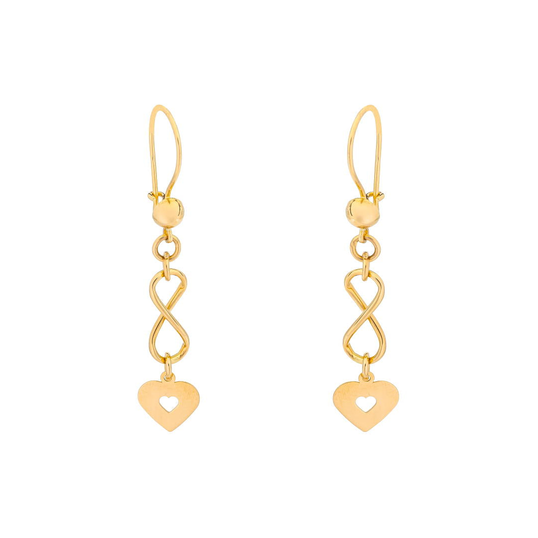 Lavin 18K Yellow Gold Earring