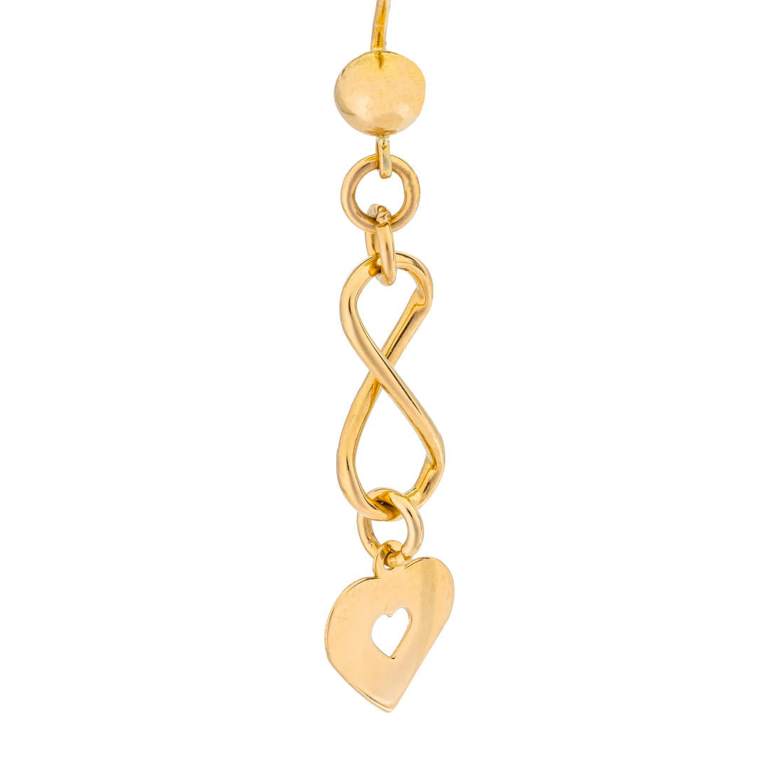 Lavin 18K Yellow Gold Earring