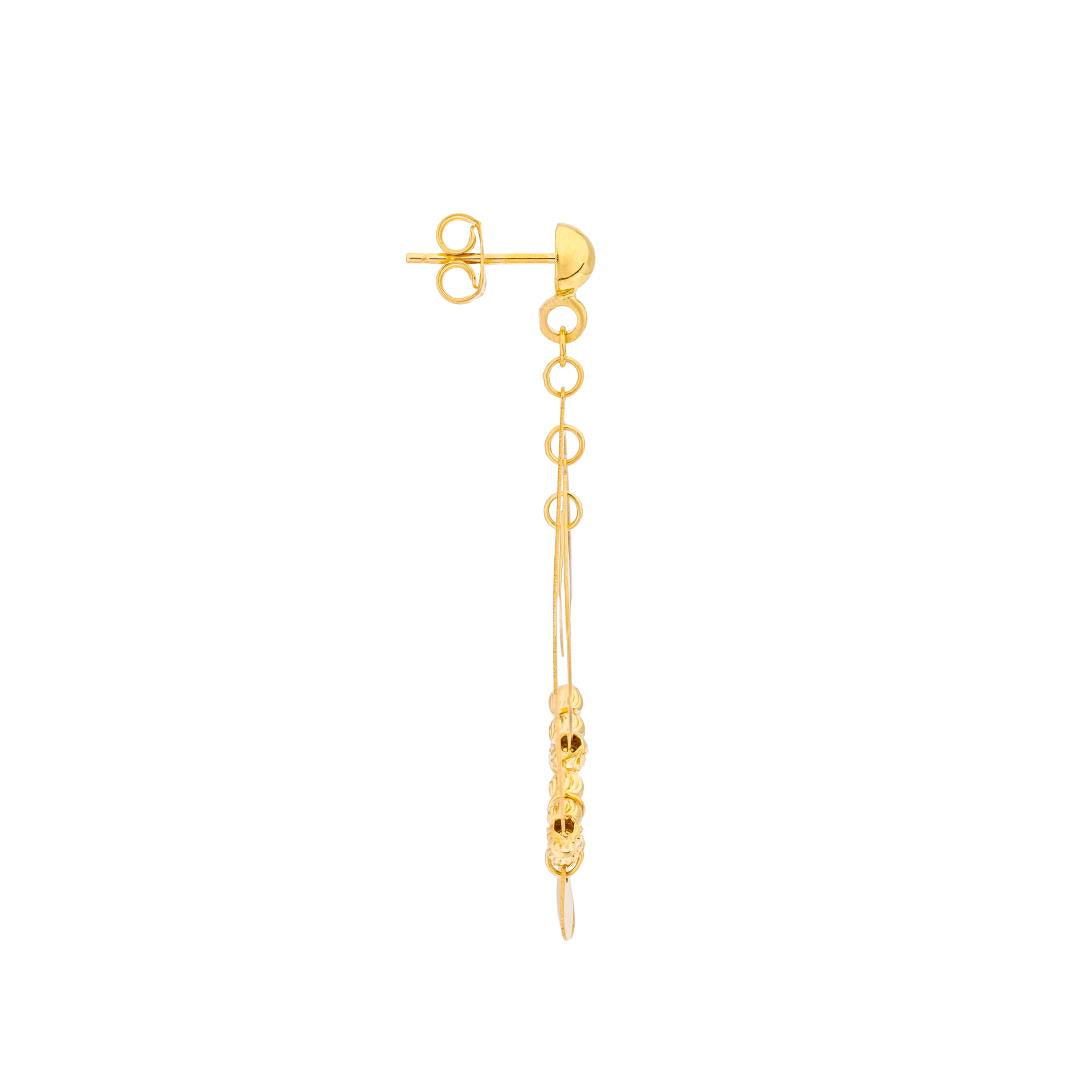 Lavin 18K Yellow Gold Earring