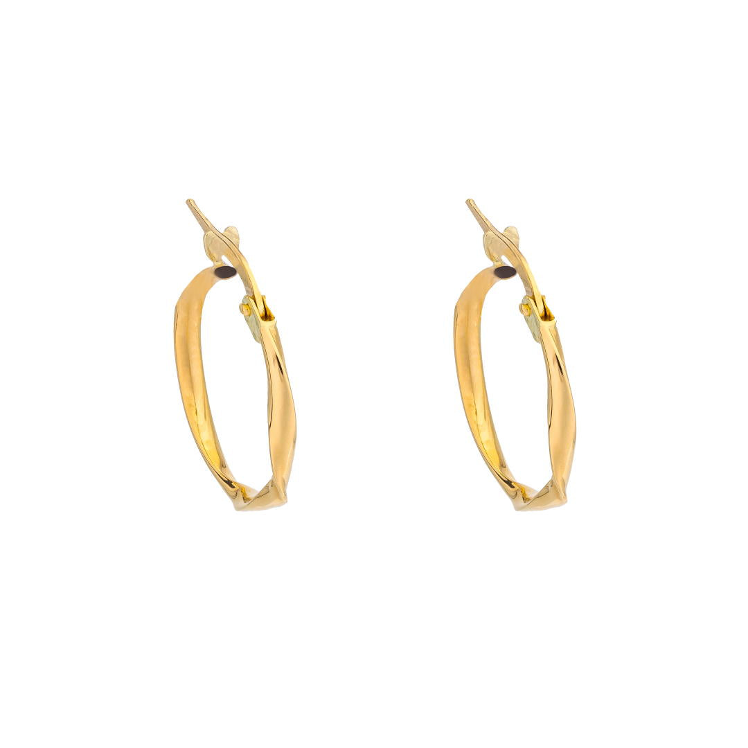 Lavin 18K Yellow Gold Earring