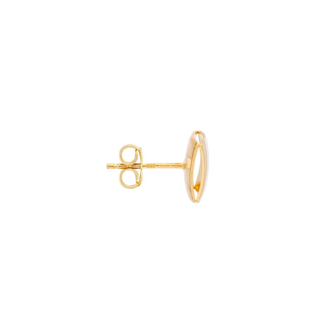 Lavin 18K Yellow Gold Earring